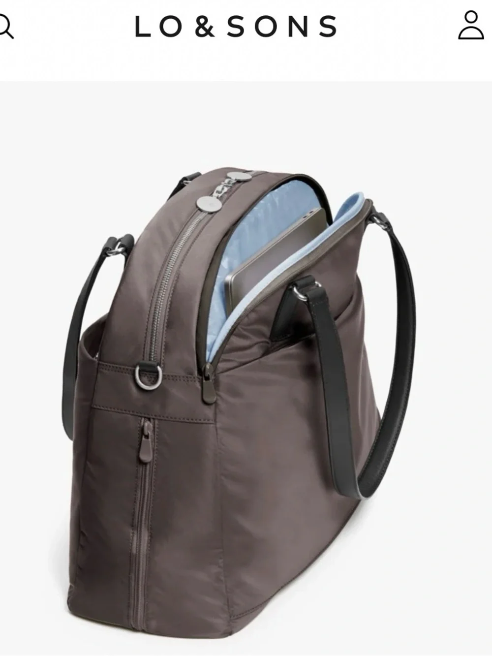 💻 Lo & Sons | Laptop tote